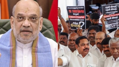 BJP and AIADMK will contest next year's assembly elections in Tamil Nadu together. (PTI) BJP and AIADMK will contest next year's assembly elections in Tamil Nadu together. (PTI)