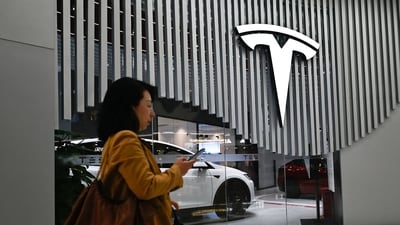 Tesla has stopped taking orders for the Model S sedan and Model X utility vehicles in China (AFP) Tesla has stopped taking orders for the Model S sedan and Model X utility vehicles in China (AFP)