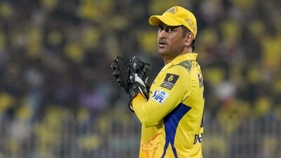 Chennai Supers Kings skipper MS Dhoni during the match against Kolkata Knight Riders in Chennai on Friday. (PTI) Chennai Supers Kings skipper MS Dhoni during the match against Kolkata Knight Riders in Chennai on Friday. (PTI)