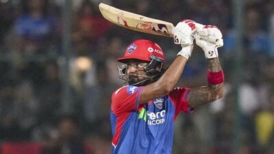 Delhi Capitals batter KL Rahul. (PTI) Delhi Capitals batter KL Rahul. (PTI)