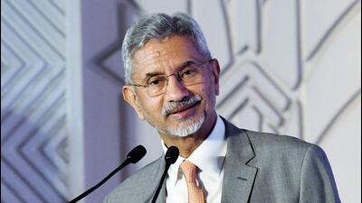 External Affairs Minister S Jaishankar at the Global Technology Summit, the flagship dialogue on geo-technology that is co-hosted by external affairs ministry. (ANI) External Affairs Minister S Jaishankar at the Global Technology Summit, the flagship dialogue on geo-technology that is co-hosted by external affairs ministry. (ANI)