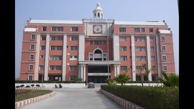 PRSU campus in Prayagraj. (HT File)
