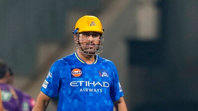 MS Dhoni will lead CSK in the remainder of IPL 2025. (PTI) MS Dhoni will lead CSK in the remainder of IPL 2025. (PTI)