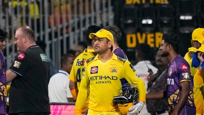 MS Dhoni's return as captain did little to stop CSK from sinking to a defeat that set a few unwanted records. (PTI) MS Dhoni's return as captain did little to stop CSK from sinking to a defeat that set a few unwanted records. (PTI)