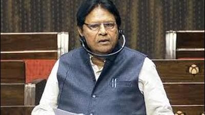 Samajwadi Party’s Rajya Sabha MP Ramji Lal Suman. (HT file) Samajwadi Party’s Rajya Sabha MP Ramji Lal Suman. (HT file)