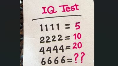 A tricky maths brain teaser posted on X puzzled users. (X/@brainyquiz_)