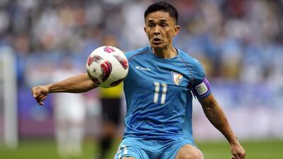 Sunil Chhetri. (AP) Sunil Chhetri. (AP)