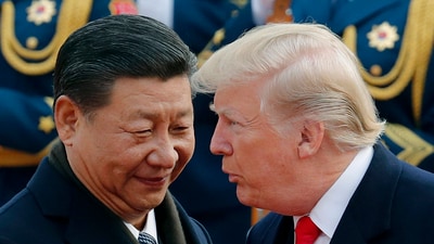 China also said that the tariffs would expose the US for bullying other nations (AP)