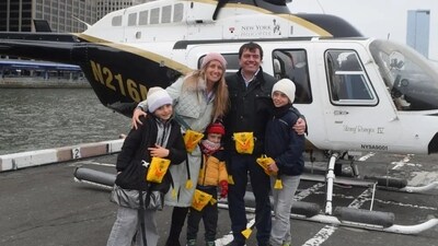 Agustin Escobar and his family was killed in the NYC helicopter crash on Thursday (X) Agustin Escobar and his family was killed in the NYC helicopter crash on Thursday (X)