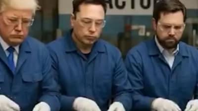 The satirical videos emerge amid rising trade tensions between the United States and China. (X) The satirical videos emerge amid rising trade tensions between the United States and China. (X)