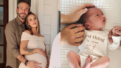 Zachary Levi and wife Maggie Keating welcomed their first child on April 2 Zachary Levi and wife Maggie Keating welcomed their first child on April 2