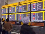 Airlines said that the flights were delayed due to the air traffic control congestion at Delhi Airport.
