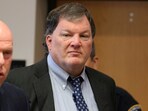 Accused Long Island serial killer Rex A. Heuermann appears for a status hearing in Suffolk County Court in Riverhead