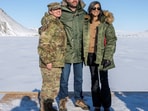 Col. Susannah Meyers, commander of the US military's Pituffik Space Base, was removed from command on April 10, 2025, according to a statement released by the Space Operations Command.  Her removal comes after JD Vance and Usha Vance's Greenland visit.  JIM WATSON/Pool via REUTERS