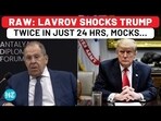 Lavrov Strikes Again, Stuns Trump In Front Of Media | Putin's Aide Mocks NATO Lavrov Strikes Again, Stuns Trump In Front Of Media | Putin's Aide Mocks NATO