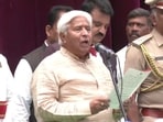 Congress leader HK Patil. Congress leader HK Patil.