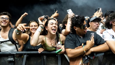 Festivalgoers are seen during the first weekend of the Coachella Valley Music and Arts Festival at the Empire Polo Club on Friday, April 11, 2025, in Indio, Calif. (Photo by Amy Harris/Invision/AP) (Amy Harris/Invision/AP) Festivalgoers are seen during the first weekend of the Coachella Valley Music and Arts Festival at the Empire Polo Club on Friday, April 11, 2025, in Indio, Calif. (Photo by Amy Harris/Invision/AP) (Amy Harris/Invision/AP)