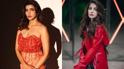 Lakshmi Manchu's Teach For Change fundraising show saw Rhea Chakraborty as the showstopper. Lakshmi Manchu's Teach For Change fundraising show saw Rhea Chakraborty as the showstopper.