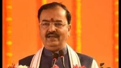 Maurya was addressing a public conference organised by the Kushwaha, Shakya, Saini, and Maurya Maha Sangh at the Junior High School ground in Padrauna town of Kushinagar district, on Saturday. (Sourced)