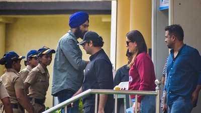 Bollywood actor Kareena Kapoor at the Lilavati Hospital where actor Saif Ali Khan was admitted after he was injured in an attack by an intruder with a knife, in Mumbai (PTI File) Bollywood actor Kareena Kapoor at the Lilavati Hospital where actor Saif Ali Khan was admitted after he was injured in an attack by an intruder with a knife, in Mumbai (PTI File)