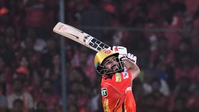 Punjab Kings won the toss and chose to bat first. Prabhsimran Singh and Priyansh Arya put up a 66-run in 24 balls. (PTI) Punjab Kings won the toss and chose to bat first. Prabhsimran Singh and Priyansh Arya put up a 66-run in 24 balls. (PTI)