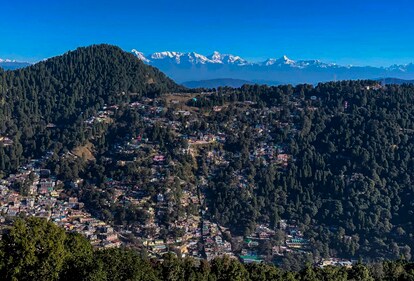 A view of the Nainital town and surrounding hills as was seen from the Dorothy's seat. (File image) (PTI) A view of the Nainital town and surrounding hills as was seen from the Dorothy's seat. (File image) (PTI)