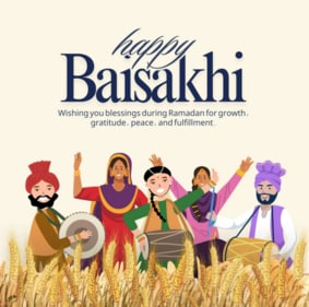 Farmers celebrate Baisakhi by thanking God for a good crop. (Canva) Farmers celebrate Baisakhi by thanking God for a good crop. (Canva)