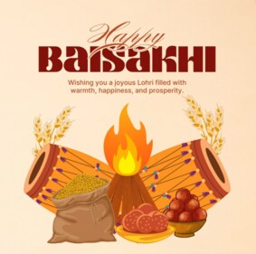 Baisakhi is observed with traditional dances like Bhangra and Gidda. (Canva) Baisakhi is observed with traditional dances like Bhangra and Gidda. (Canva)