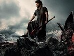 Jr NTR in a still from Koratala Siva's action film Devara: Part 1.