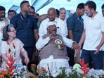 The AAP leader said that senior Congress leaders were not arrested due to an alliance with rival party BJP The AAP leader said that senior Congress leaders were not arrested due to an alliance with rival party BJP