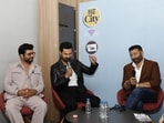The cast of Jaat at HT City Stars In The City.