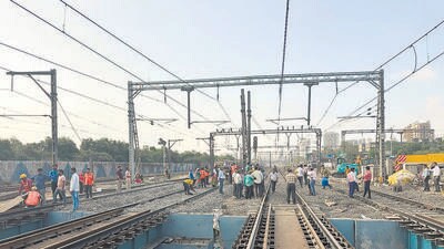 British-era rail bridge over Mithi River replaced with steel girders