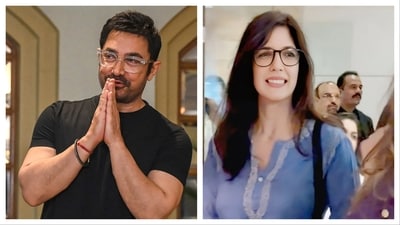 Aamir Khan spoke about his girlfriend, Gauri Spratt, last month. Aamir Khan spoke about his girlfriend, Gauri Spratt, last month.