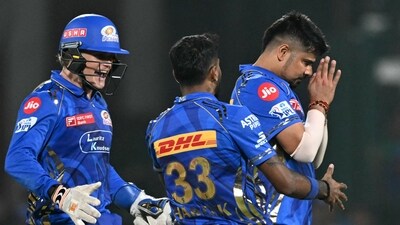 After Nair’s departure, DC failed to find any partnerships and all their batters were dismissed with ease. (AFP) After Nair’s departure, DC failed to find any partnerships and all their batters were dismissed with ease. (AFP)