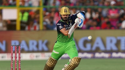 Royal Challengers Bengaluru's Virat Kohli in action (REUTERS)