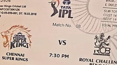 Bengaluru Police Commissioner ordered a crackdown on black marketing around Chinnaswamy stadium. (Pic for representation) (X/RaviHanda) Bengaluru Police Commissioner ordered a crackdown on black marketing around Chinnaswamy stadium. (Pic for representation) (X/RaviHanda)
