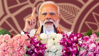 Prime Minister Narendra Modi will inaugurate and lay the foundation stone of development projects in YamunaNagar and address the gathering on the occasion. (PTI) Prime Minister Narendra Modi will inaugurate and lay the foundation stone of development projects in YamunaNagar and address the gathering on the occasion. (PTI)