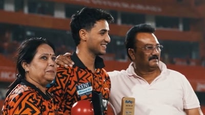 Abhishek Sharma scored 141 against Punjab Kings on Saturday