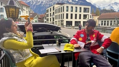 Ibrahim Ali Khan and Sara Ali Khan are currently vacationing in Switzerland. Ibrahim Ali Khan and Sara Ali Khan are currently vacationing in Switzerland.