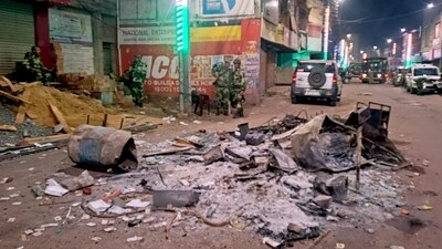 At least three people were killed in the clashes in Murshidabad and over 138 have been arrested in connection with the violence. (PTI) At least three people were killed in the clashes in Murshidabad and over 138 have been arrested in connection with the violence. (PTI)