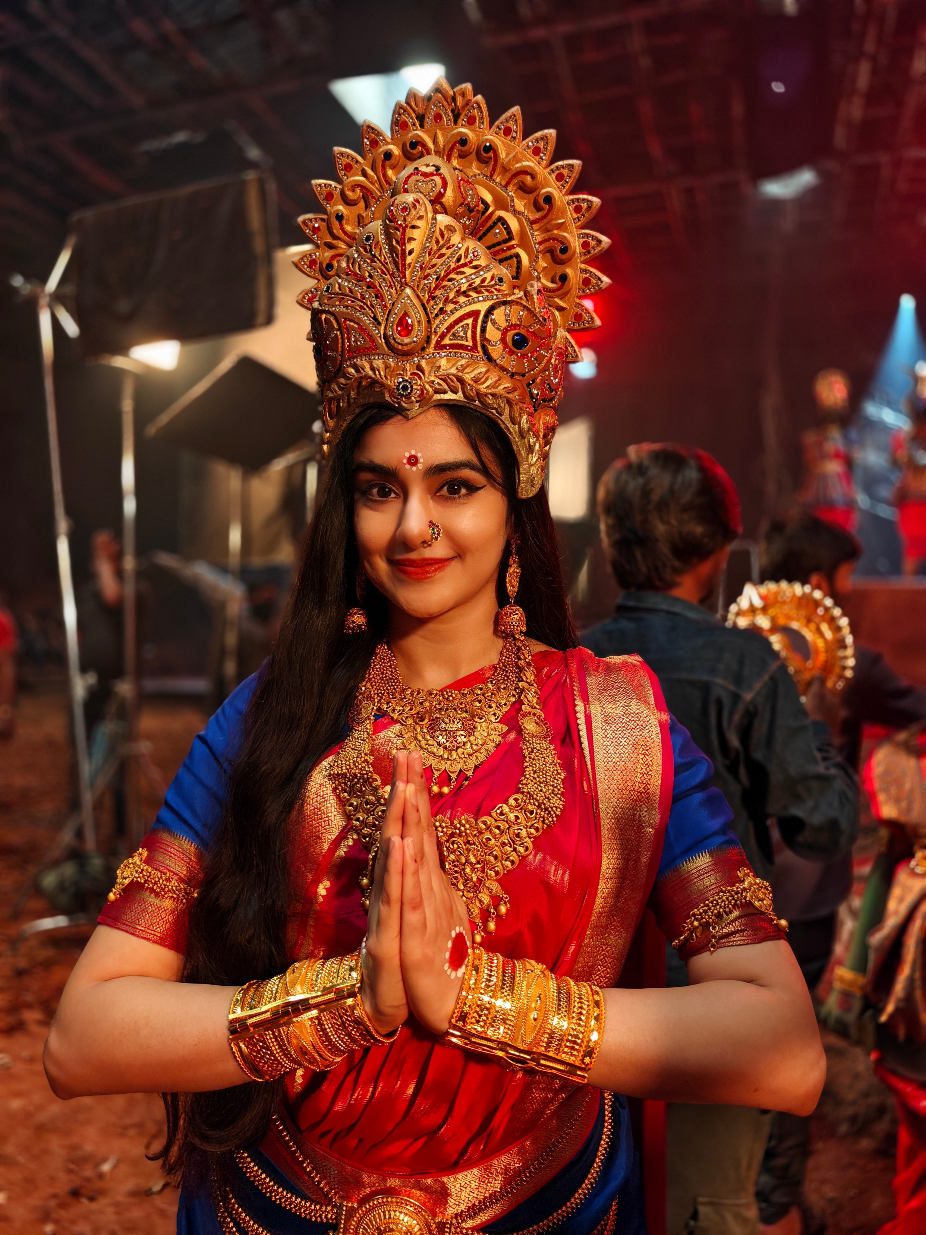 Adah Sharma's devi look