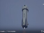 Pop star Katy Perry and others blast off into space on a Blue Origin rocket, as part of the New Shepard Mission NS-31