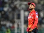 Punjab Kings' captain Shreyas Iyer looks on during a match.