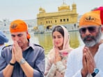 Ananya Panday, Akshay Kumar and R Madhavan seeks blessings at Golden Temple. Ananya Panday, Akshay Kumar and R Madhavan seeks blessings at Golden Temple.