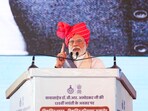 Prime Minister Narendra Modi addresses a gathering in Yamuna Nagar, Haryana. Prime Minister Narendra Modi addresses a gathering in Yamuna Nagar, Haryana.