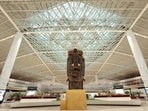 The new T1 building is a significant expansion, with the terminal’s area increasing from 55,740 square metres to 206,950 square metres. (HT Photo)