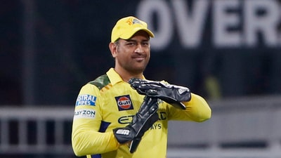 CSK got a couple of big strikes in the powerplay itself. Aiden Markram fell to Khaleel Ahmed in the first over and the red-hot Nicholas POoran fell to Anshul Kamboj in the fourth, with MS Dhoni succesfully overturning the umpire's decision.&nbsp; (ANI)