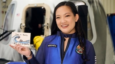 Astronaut and activist Nguyen has advocated for those who have experienced sexual harassment and been nominated for the Nobel Peace Prize. Astronaut and activist Nguyen has advocated for those who have experienced sexual harassment and been nominated for the Nobel Peace Prize.