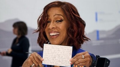 Gayle is an award-winning journalist, co-host of CBS Mornings, editor-at-large of Oprah Daily, and the host of Gayle King in the House on SiriusXM radio. She is honored to be part of Blue Origin’s first all-female flight team and is looking forward to stepping out of her comfort zone. (Blue Origin) Gayle is an award-winning journalist, co-host of CBS Mornings, editor-at-large of Oprah Daily, and the host of Gayle King in the House on SiriusXM radio. She is honored to be part of Blue Origin’s first all-female flight team and is looking forward to stepping out of her comfort zone. (Blue Origin)