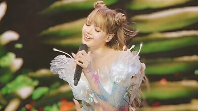 Blackpink's Lisa at Coachella 2025 (X)